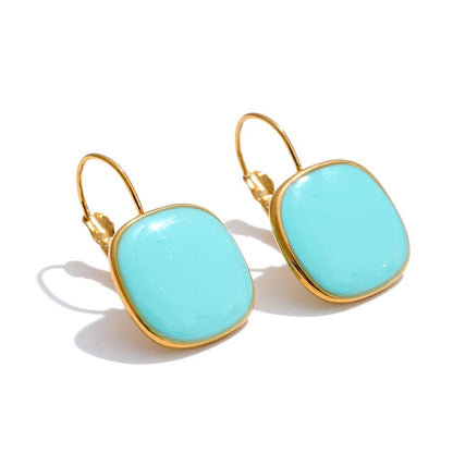 Nova Tile Drop Earrings - Voisson