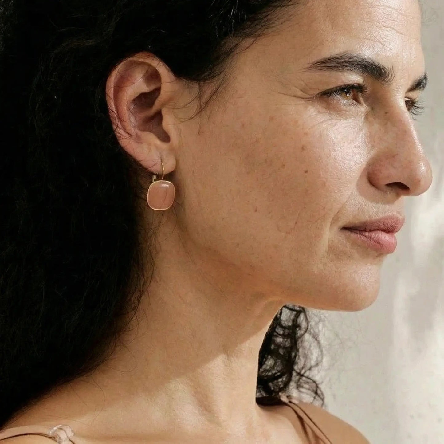 Nova Tile Drop Earrings - Voisson