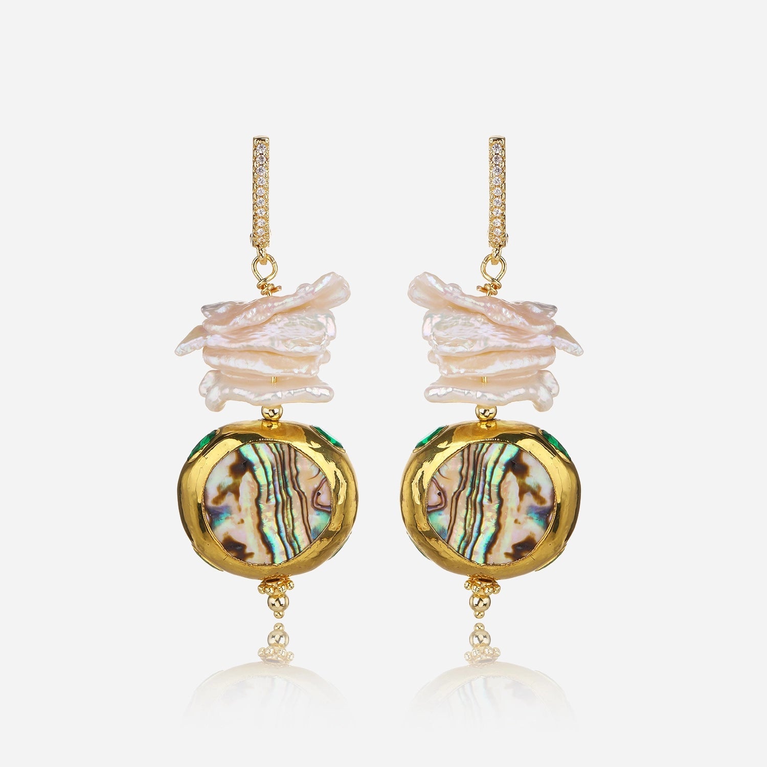 Oceana Baroque Earrings - Voisson