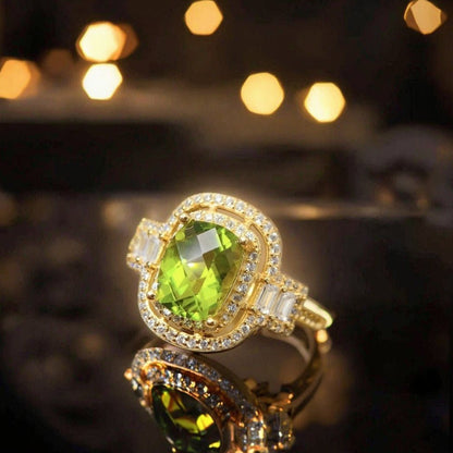 Olive Luxe Ring - Voisson