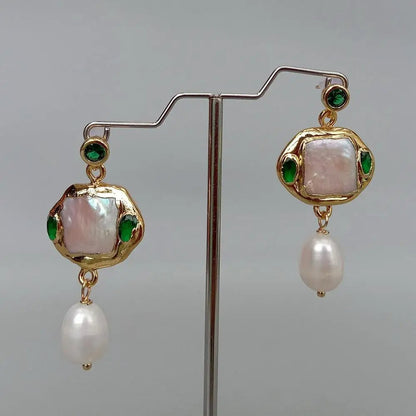 Opal Garden Drop Earrings - Voisson