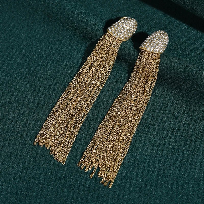 Opera Rope Lariat Earrings - Voisson