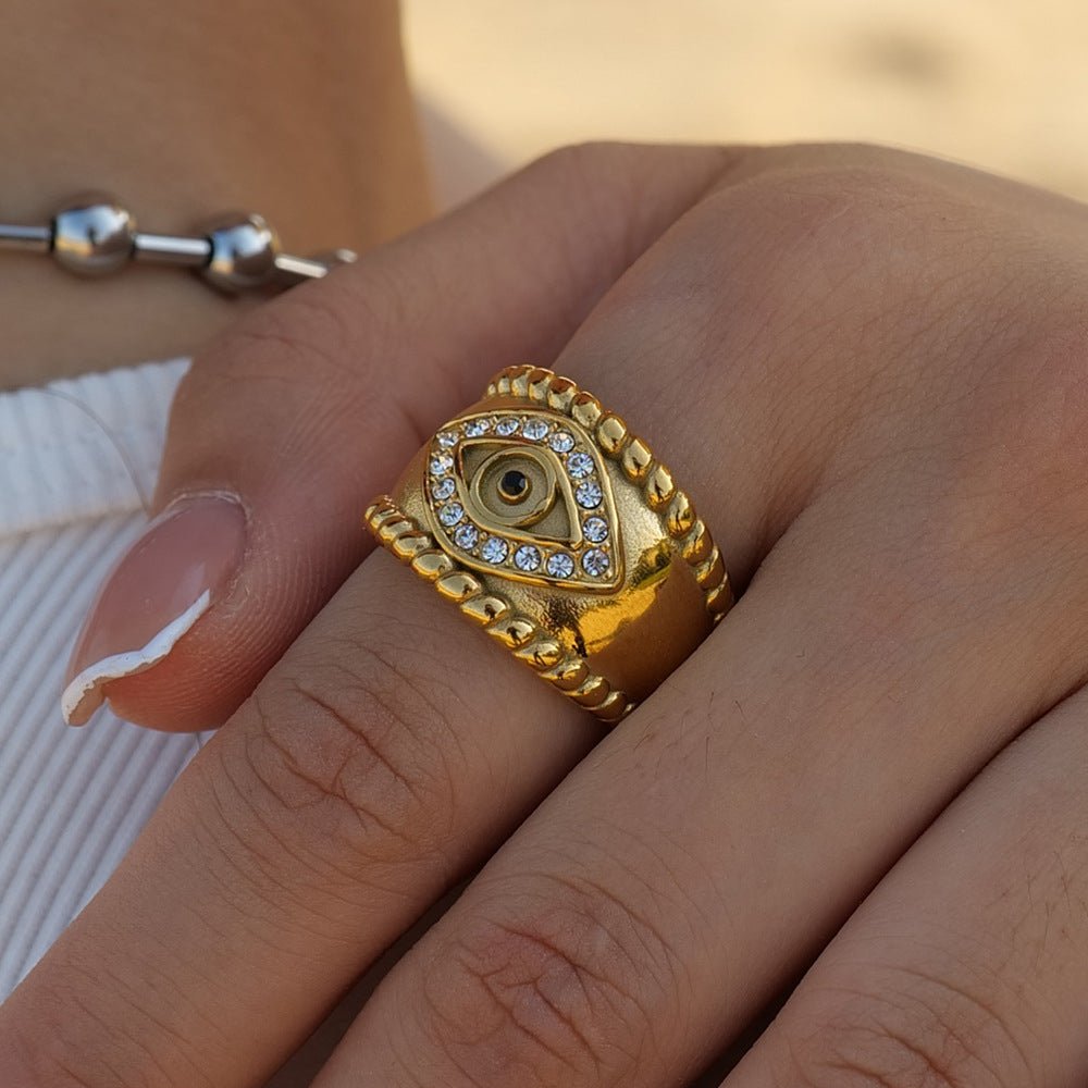 Oracle Eye Signet Ring - Voisson