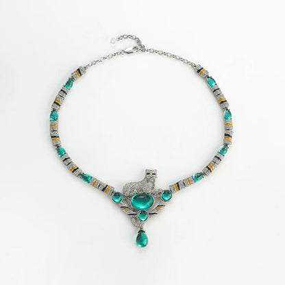 Panthera Luxe Drop Necklace - Voisson