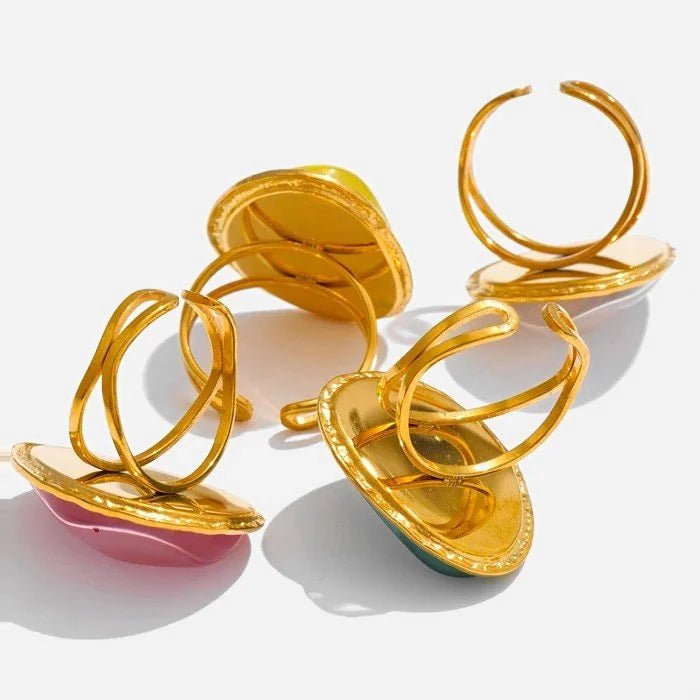Pastel Muse Open Ring - Voisson