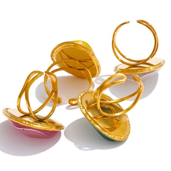 Pastel Muse Open Ring - Voisson