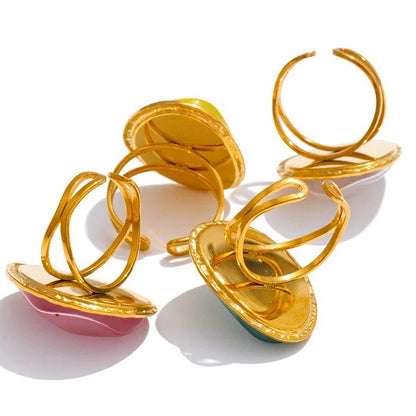 Pastel Muse Open Ring - Voisson