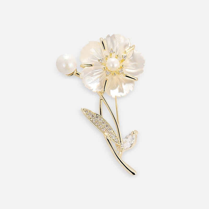 Pearl Blossom Brooch - Voisson