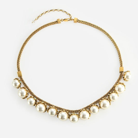 Pearl Dynasty Statement Necklace - Voisson