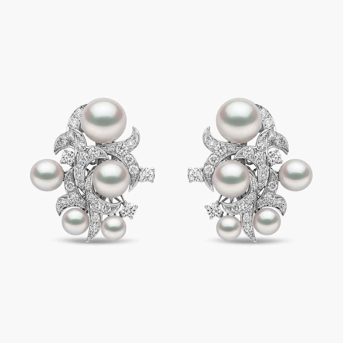 Pearl Glimmer Drop Earrings - Voisson
