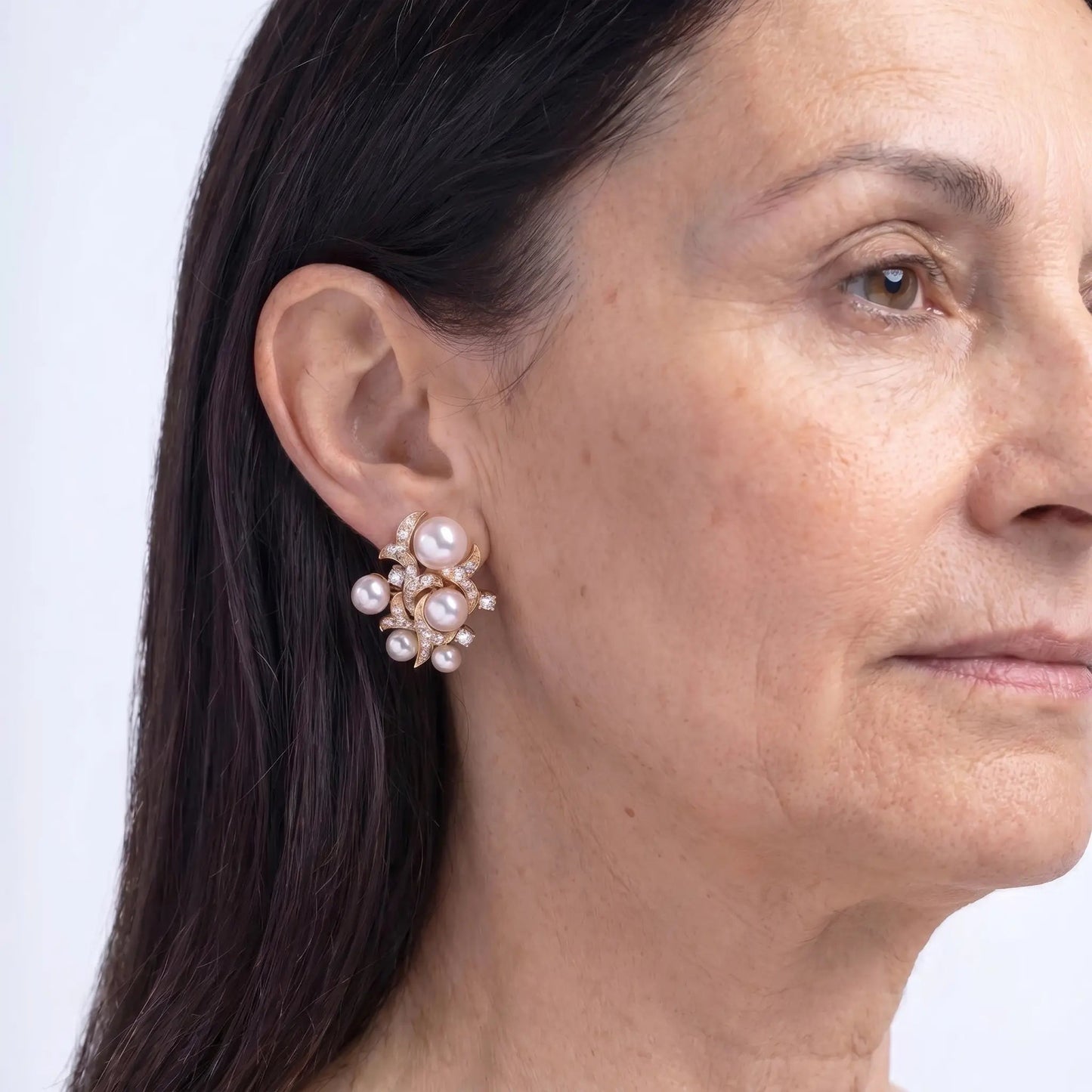 Pearl Glimmer Drop Earrings - Voisson