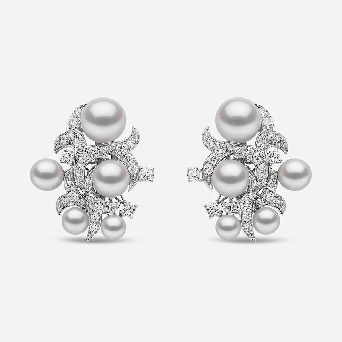Pearl Glimmer Drop Earrings - Voisson