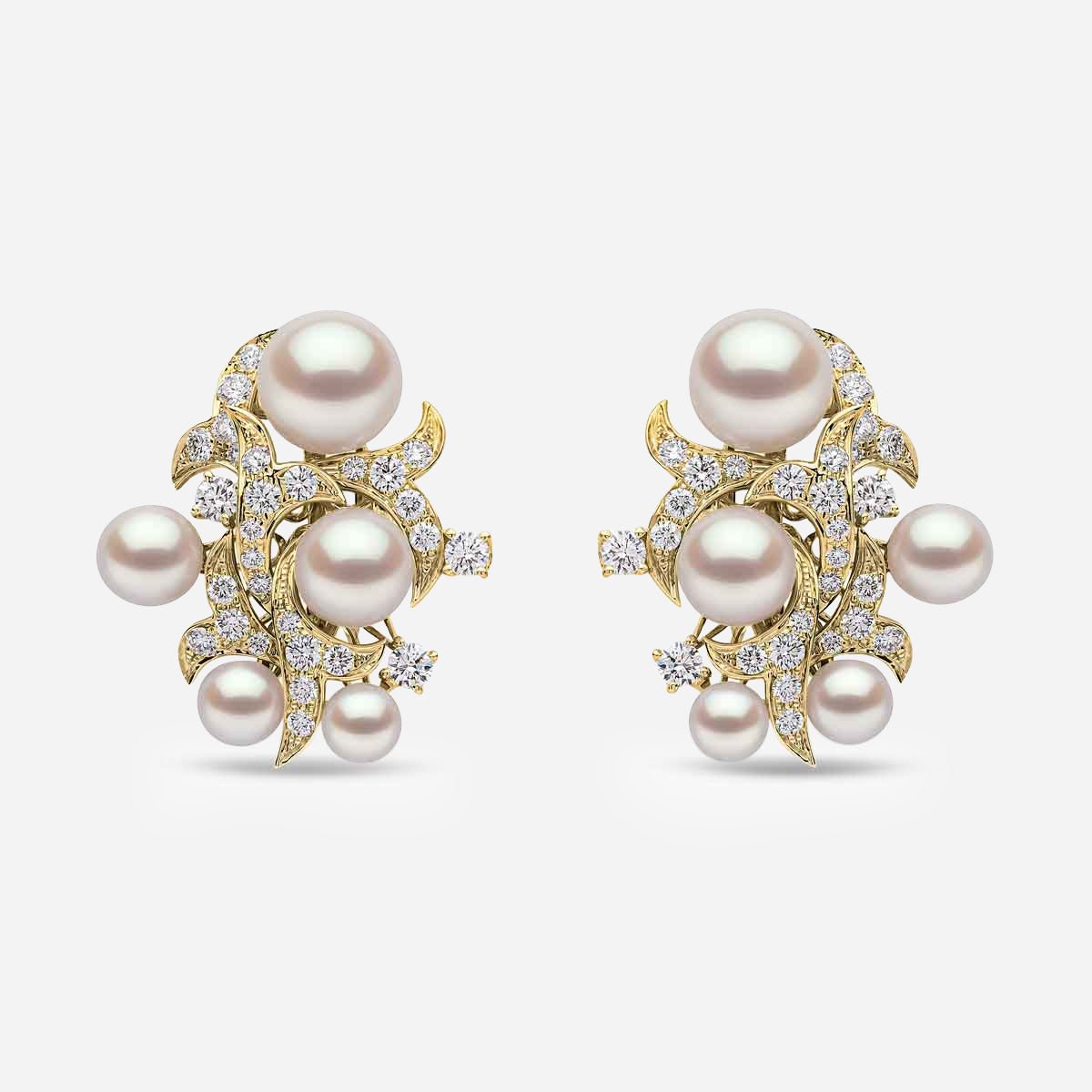 Pearl Glimmer Drop Earrings - Voisson