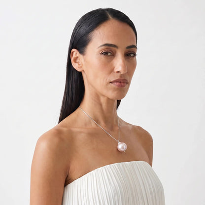 Pearl Grace 925 Silver Necklace - Voisson