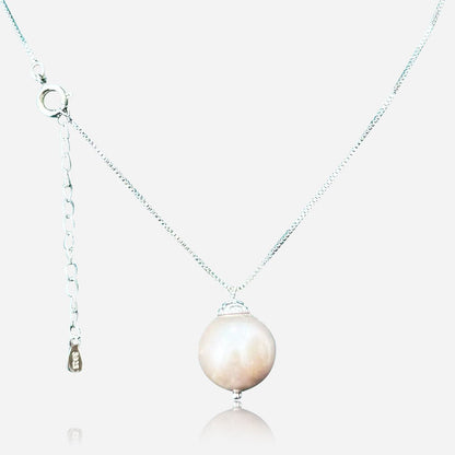 Pearl Grace 925 Silver Necklace - Voisson