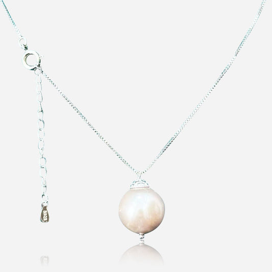 Pearl Grace 925 Silver Necklace - Voisson