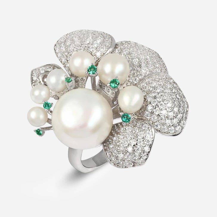 Pearl Nebula Luxe Ring - Voisson
