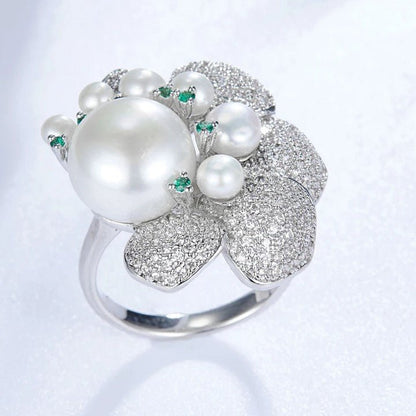 Pearl Nebula Luxe Ring - Voisson