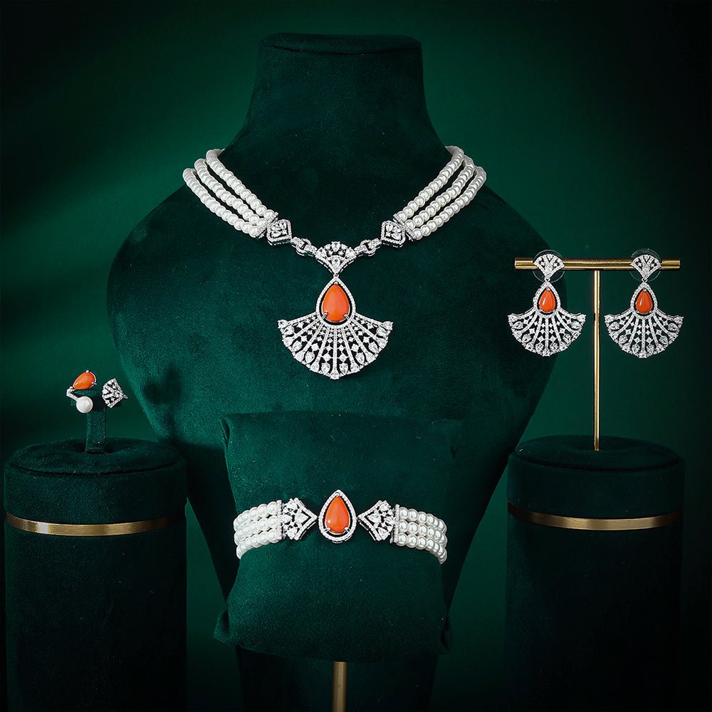 Pearl Riviera Earrings - Voisson