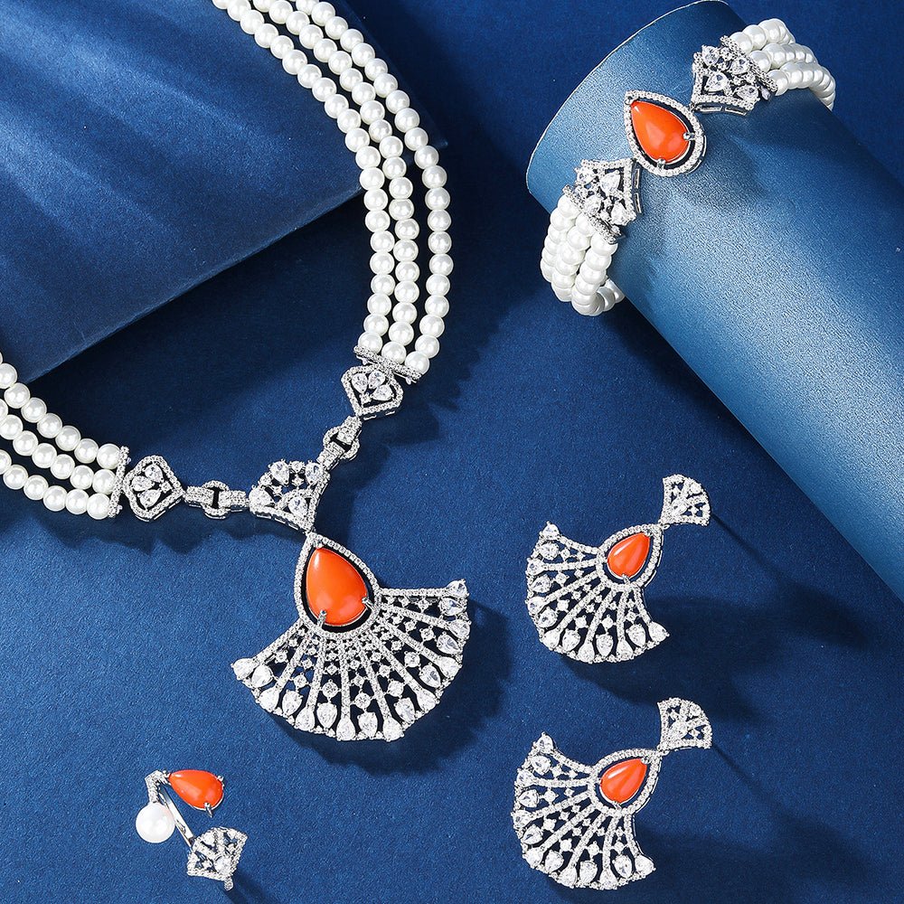 Pearl Riviera Earrings - Voisson