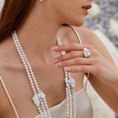 Pearl Whisper Ring - Voisson