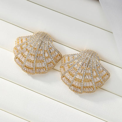 Pearlshore Shell Earrings - Voisson