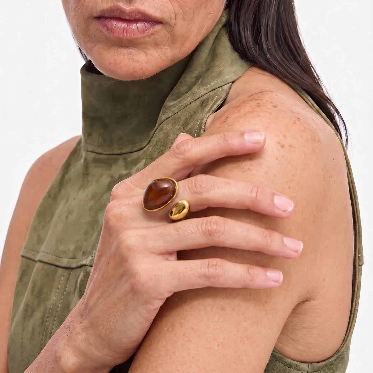 Pebble Stone Ring - Voisson