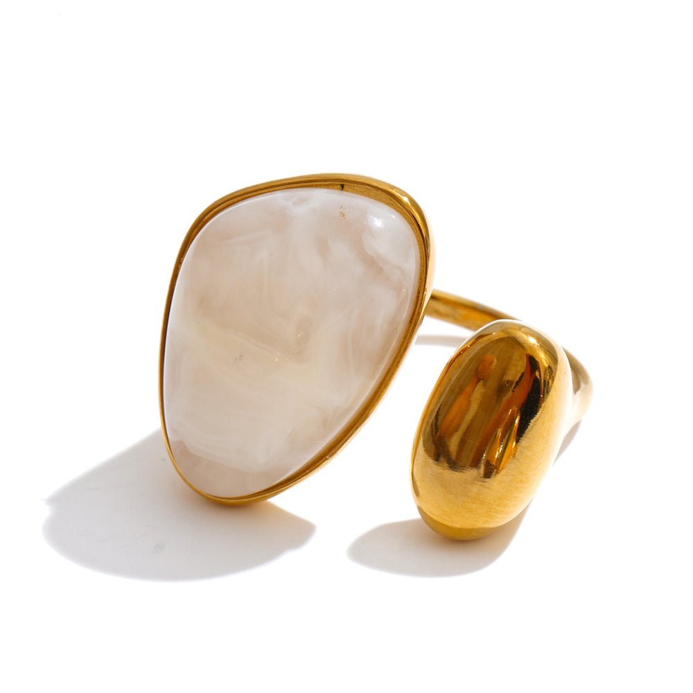 Pebble Stone Ring - Voisson