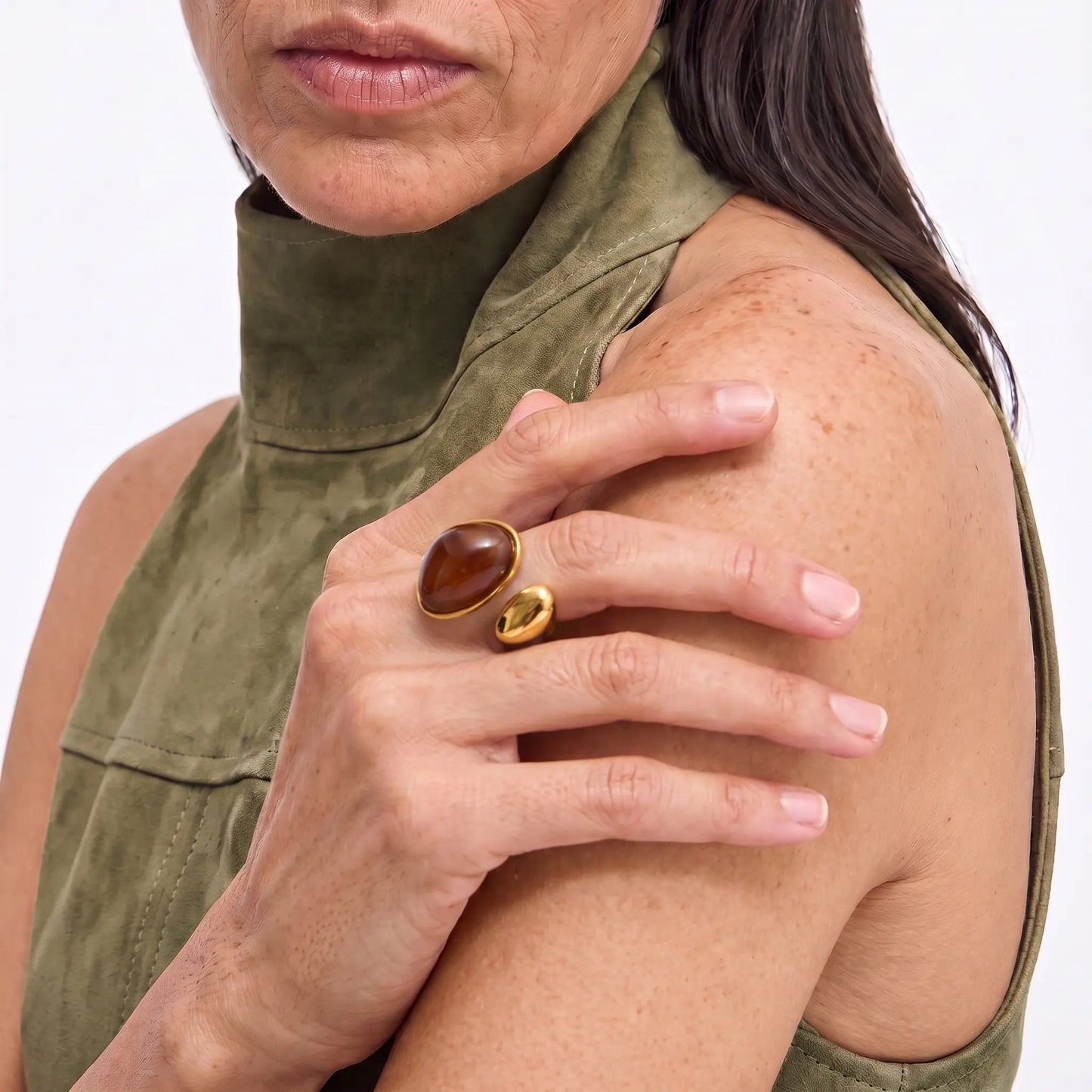 Pebble Stone Ring - Voisson