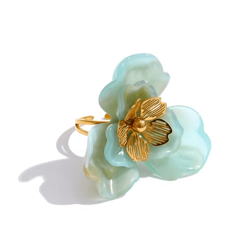 Petal Glass Ring - Voisson