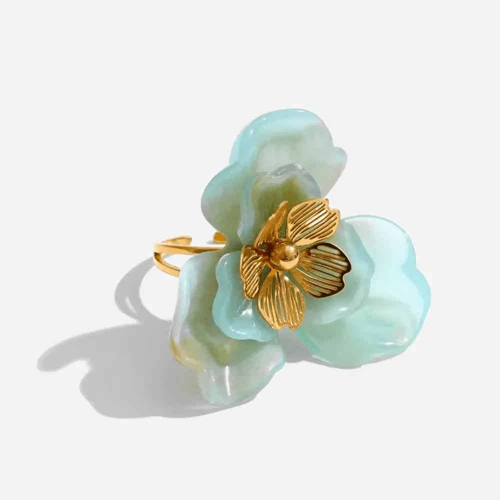 Petal Glass Ring - Voisson