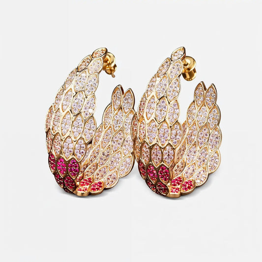 Phoenix Flame Earrings - Voisson