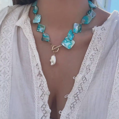 Collier de chaîne Topaz Verdantvow