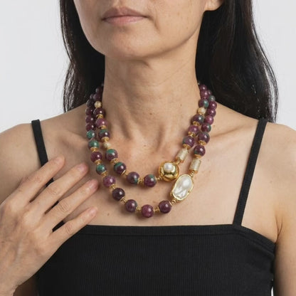 Mulberry Pearl Necklace