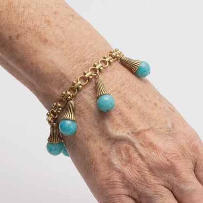 Seaside Drop Charm Bracelet