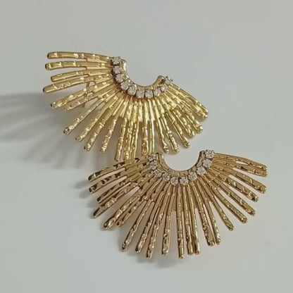 Broche de Flor Escarchada 