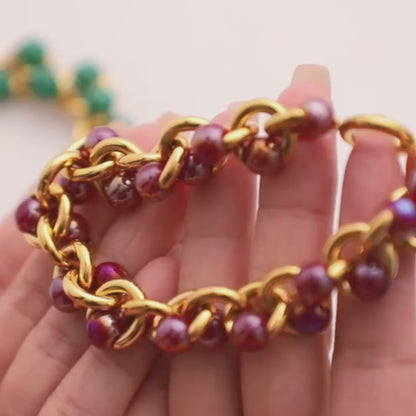 Kaiserliches Perlenarmband 