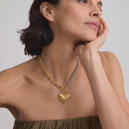 Heartline Chain Necklace