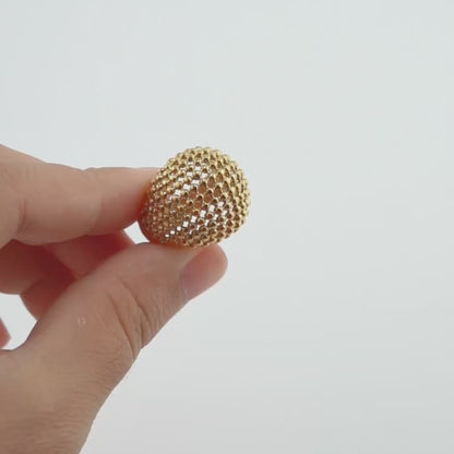 Broche de Flor Escarchada 