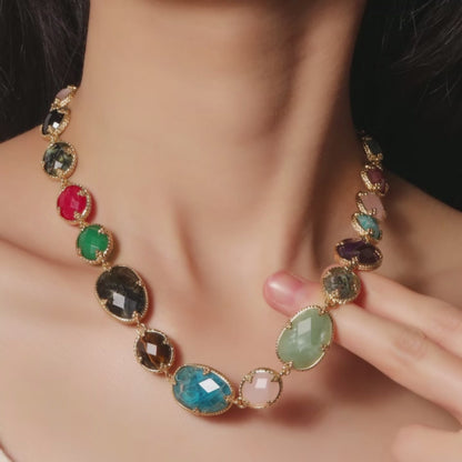 Carnelian Bloom Necklace