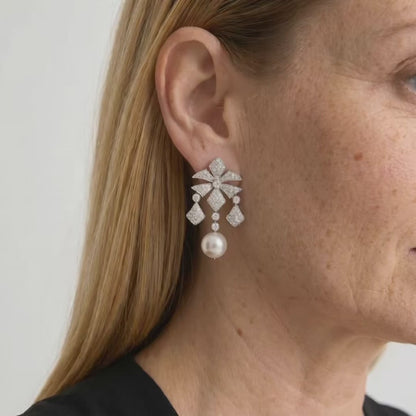 Gatsby Gala Pearl Earrings