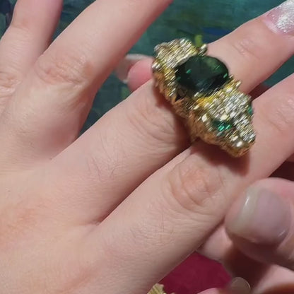 MondFlare Disc Ohrringe 