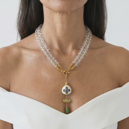 Celestial Relic Vintage Necklace