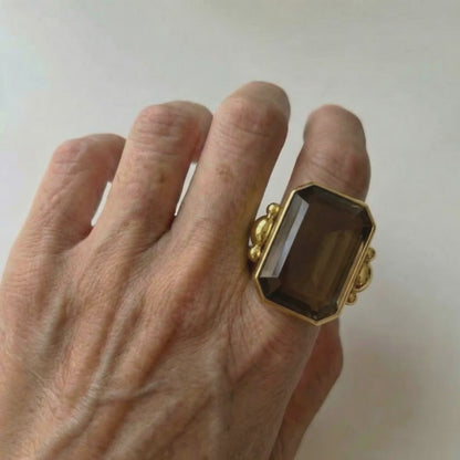 Anello Marique French Vintage Noir 