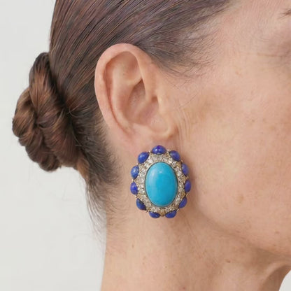 Boucles d'oreilles disque MoonFlare 