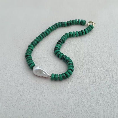 Malachite Grace Necklace