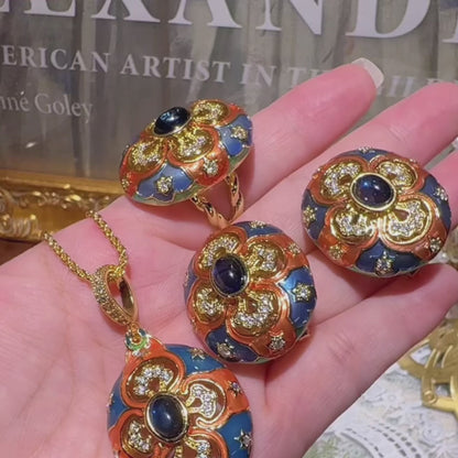 Collier de chaîne Topaz Verdantvow