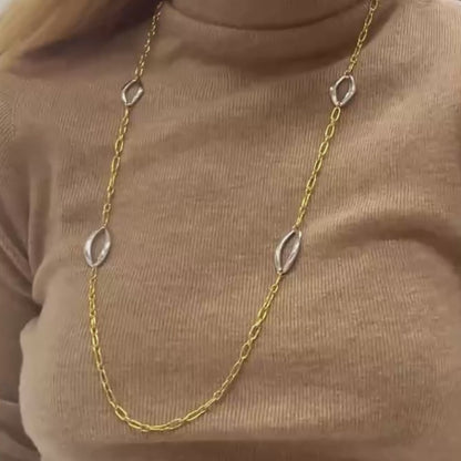 Collier de chaîne Topaz Verdantvow