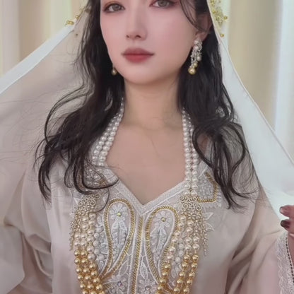 Verdantvow Topaz -Kette Halskette