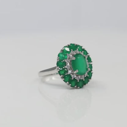 ForestWhisper Statement Ring